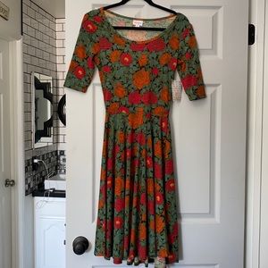 New LuLaRoe XS A-line Nicole dress, buy 2 dresses, get 1 free.